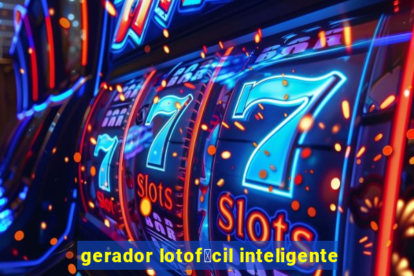 gerador lotof谩cil inteligente